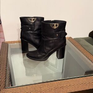 Tory Burch Sydney 85MM Bootie Calf Leather